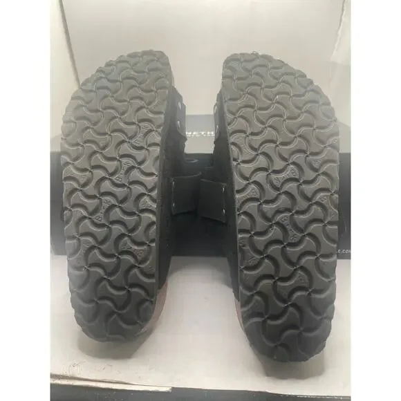 Birkenstock Uji Nubuck-Suede Leather - Black Size EU 39/ 8 a 8.5 US - Picture 9 of 10